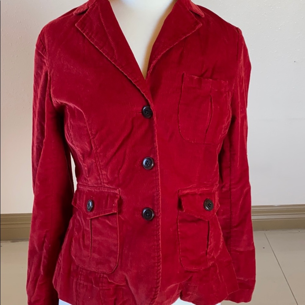 Corduroy blazer
